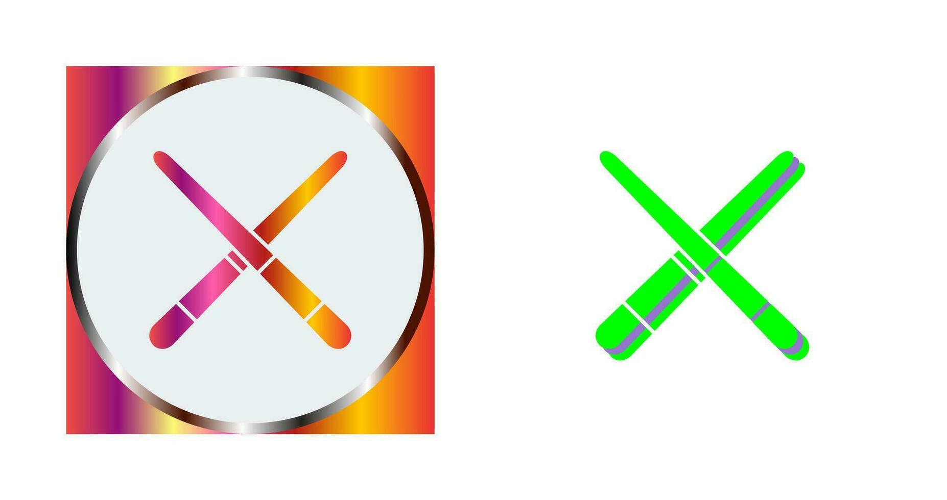 Pool Cue Vector Icon