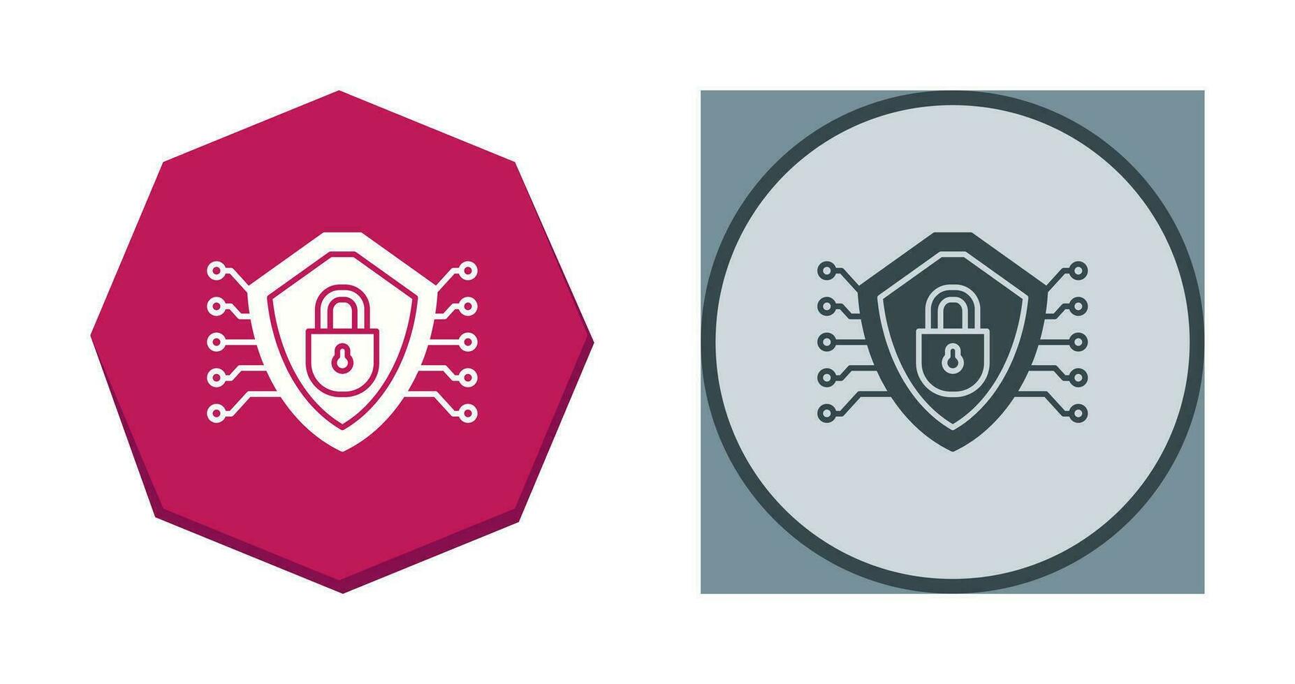 Cyber Security Vector Icon