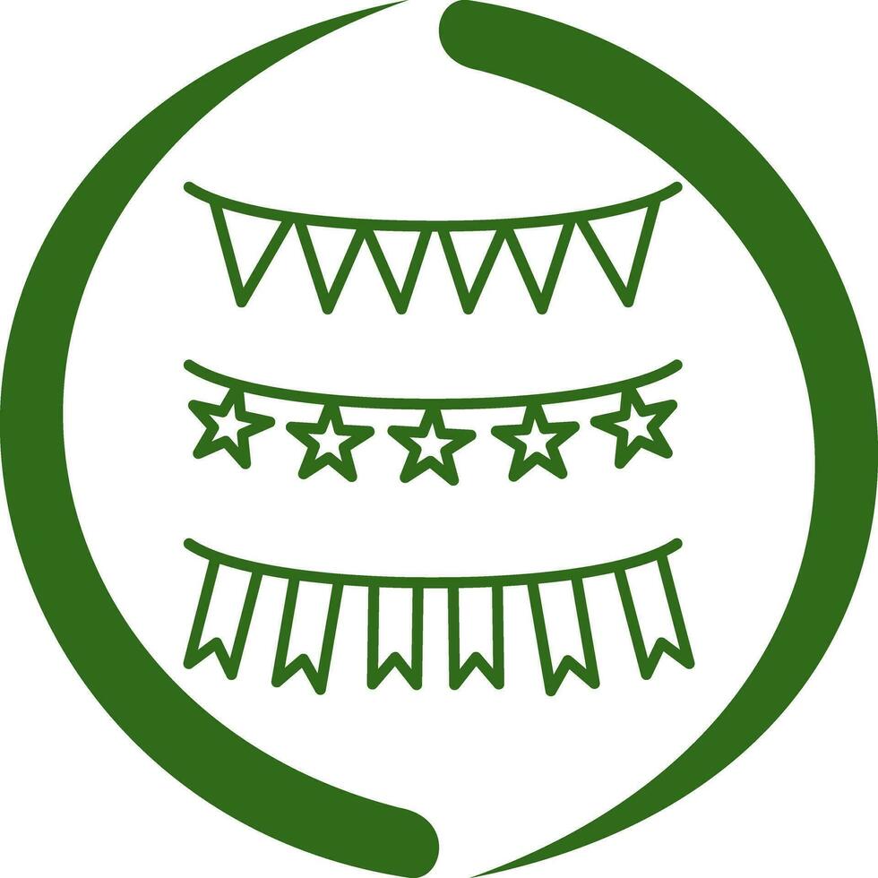Garlands Vector Icon