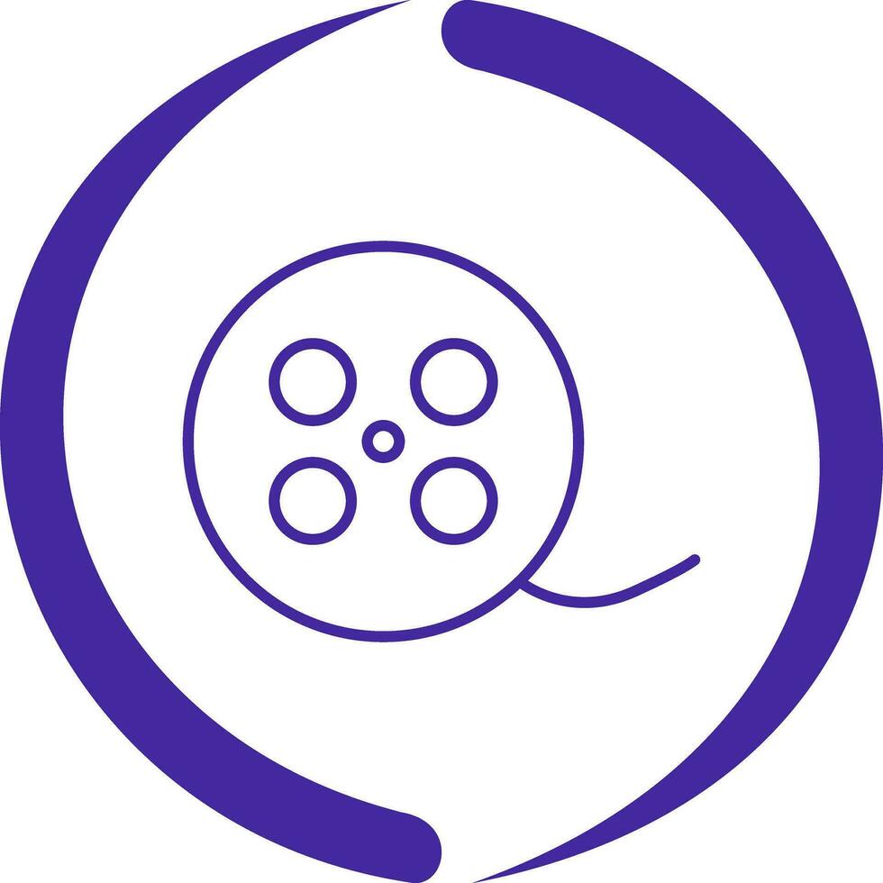Reel Vector Icon