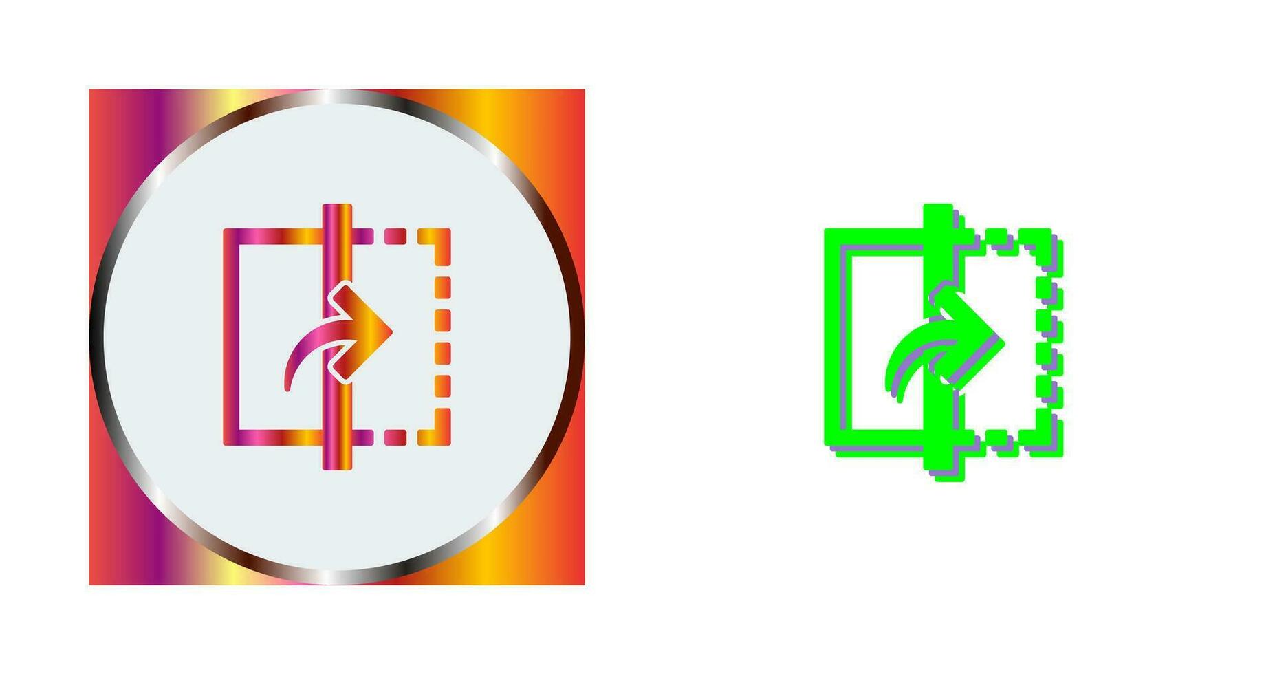 Reflect Vector Icon