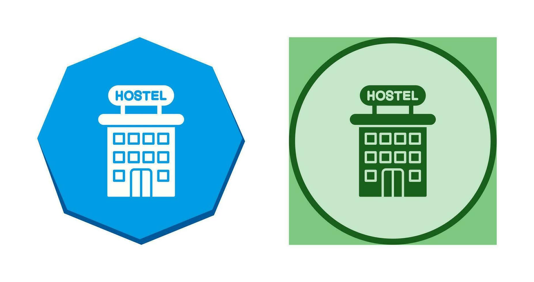 Hostel Vector Icon