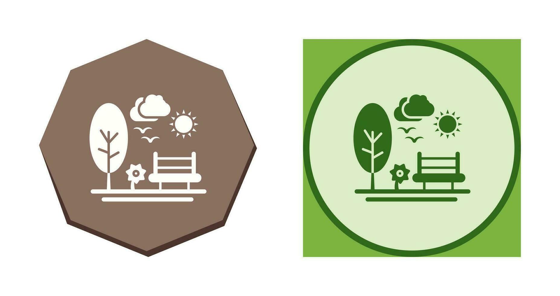 Park Vector Icon