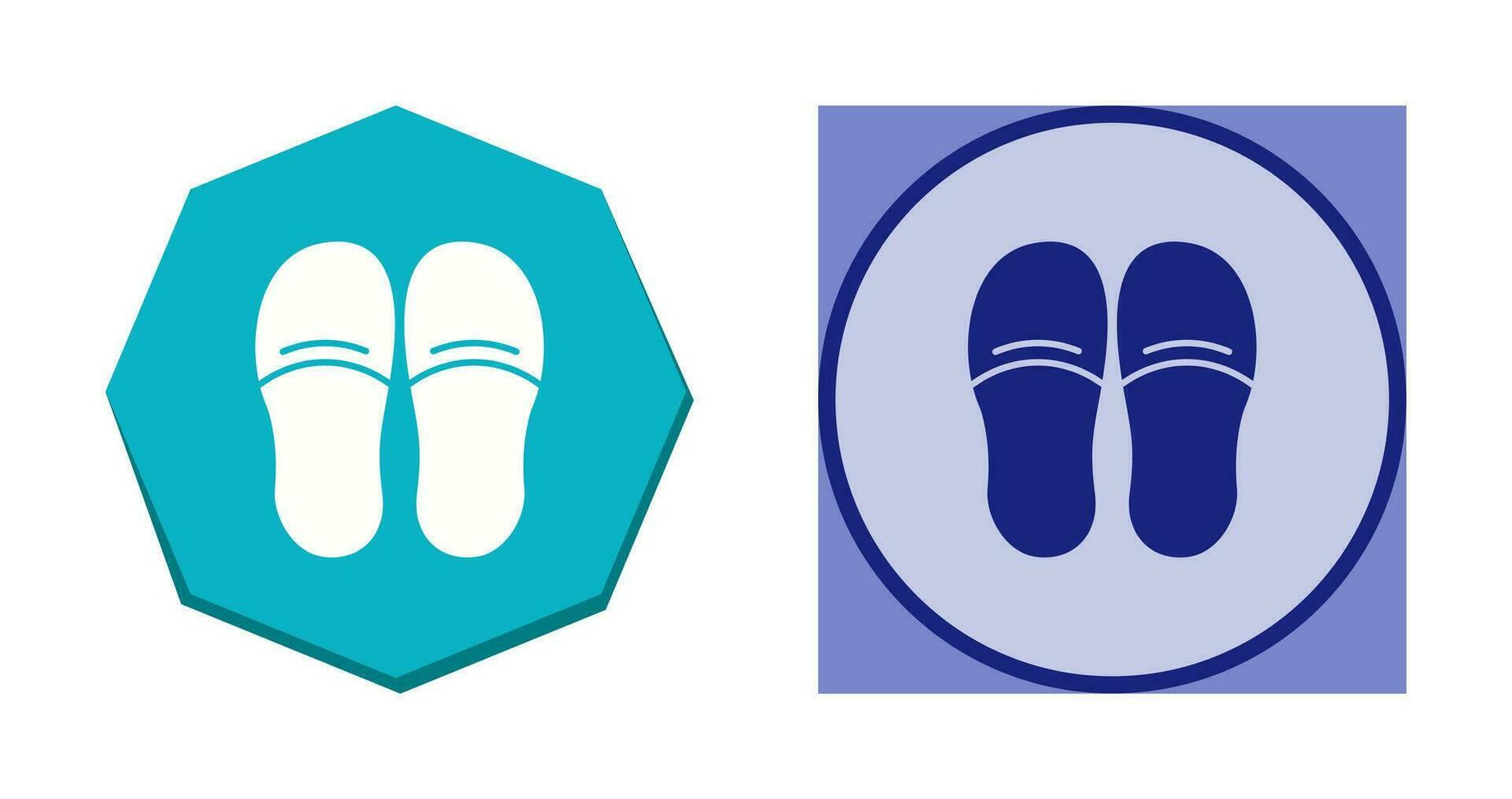 Slippers Vector Icon