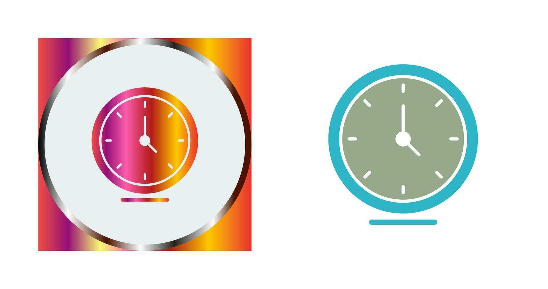 Clock Vector Icon