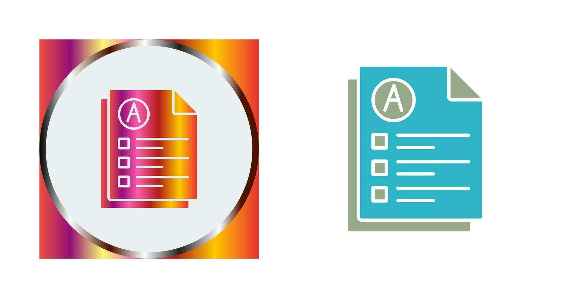 Exam Vector Icon