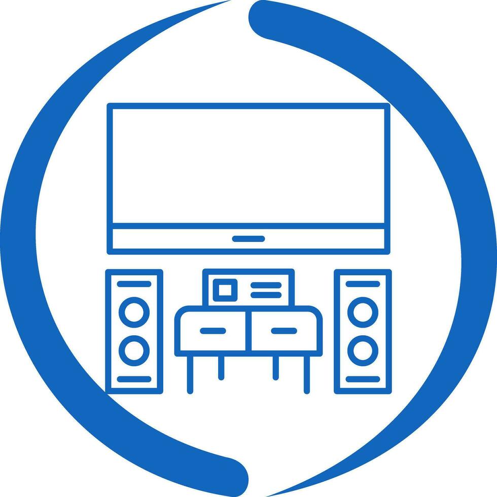 Home Theater Vector Icon