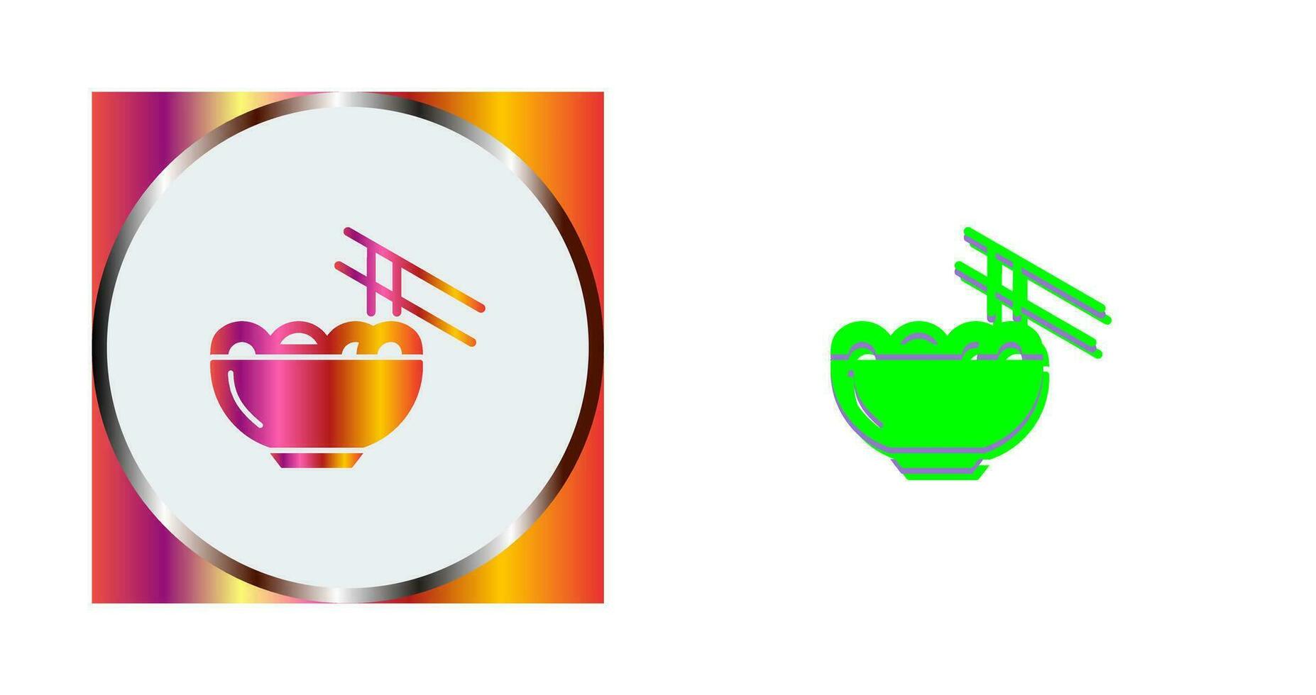 Chinese food Vector Icon