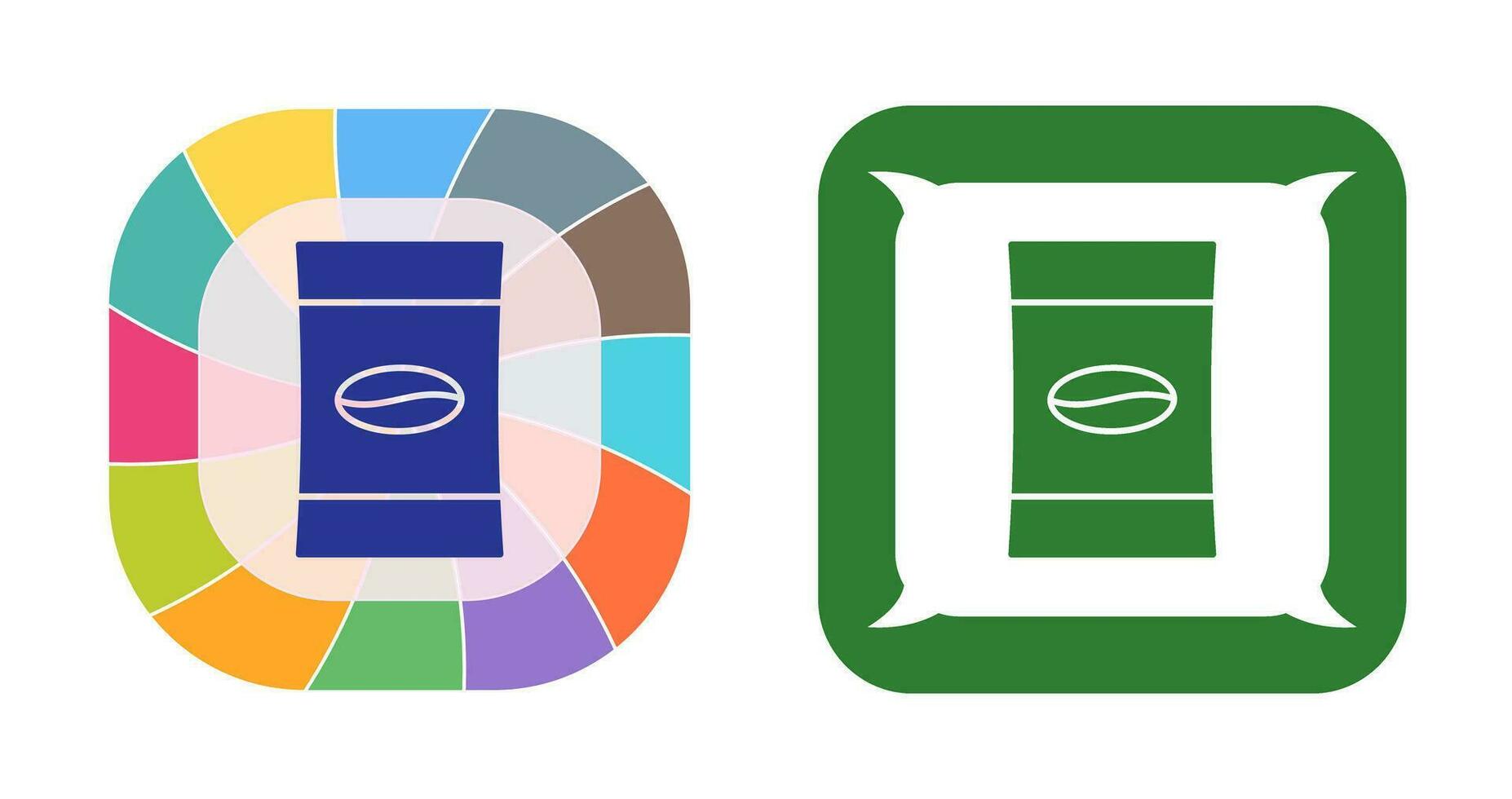 Coffee Packets Vector Icon