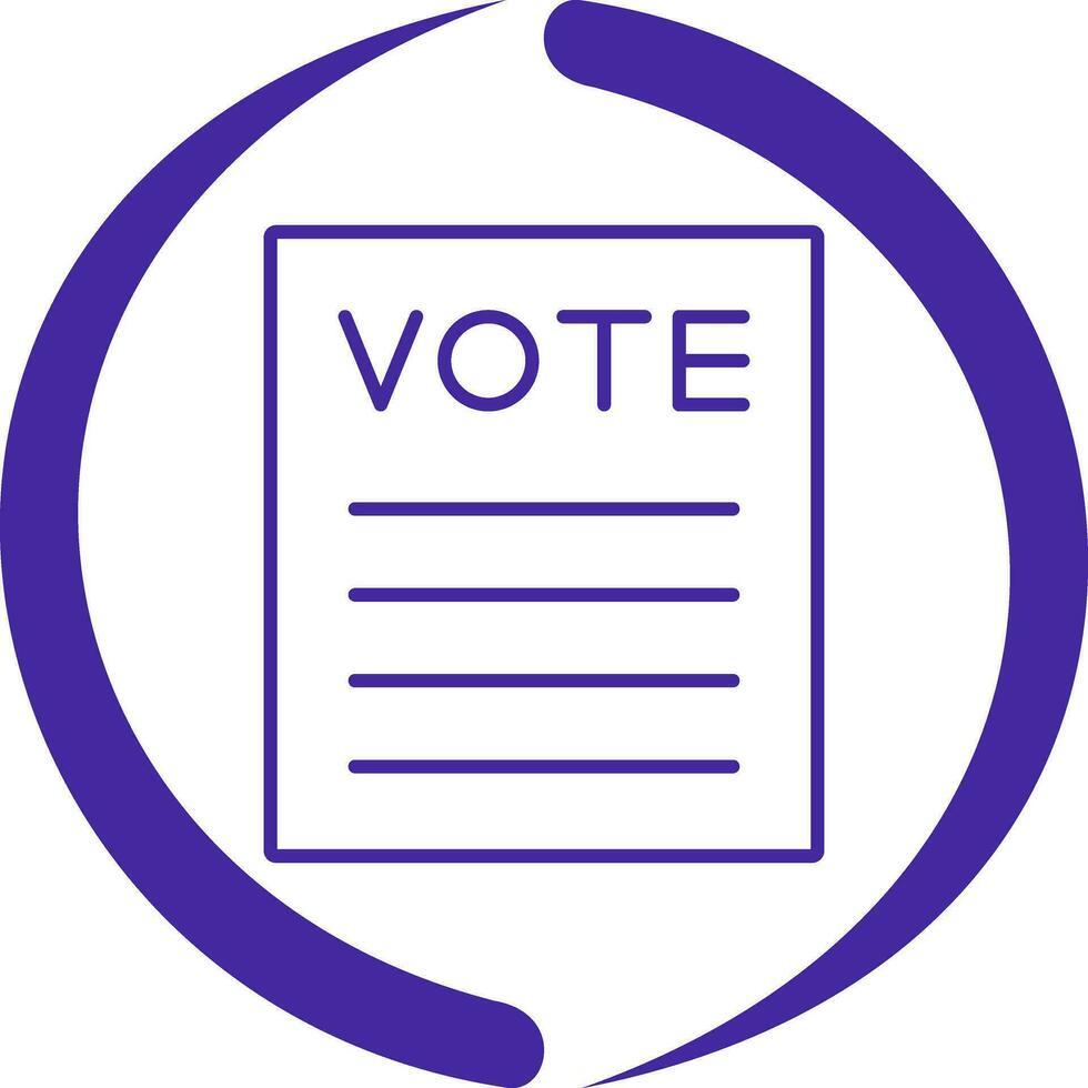 Vote Vector Icon