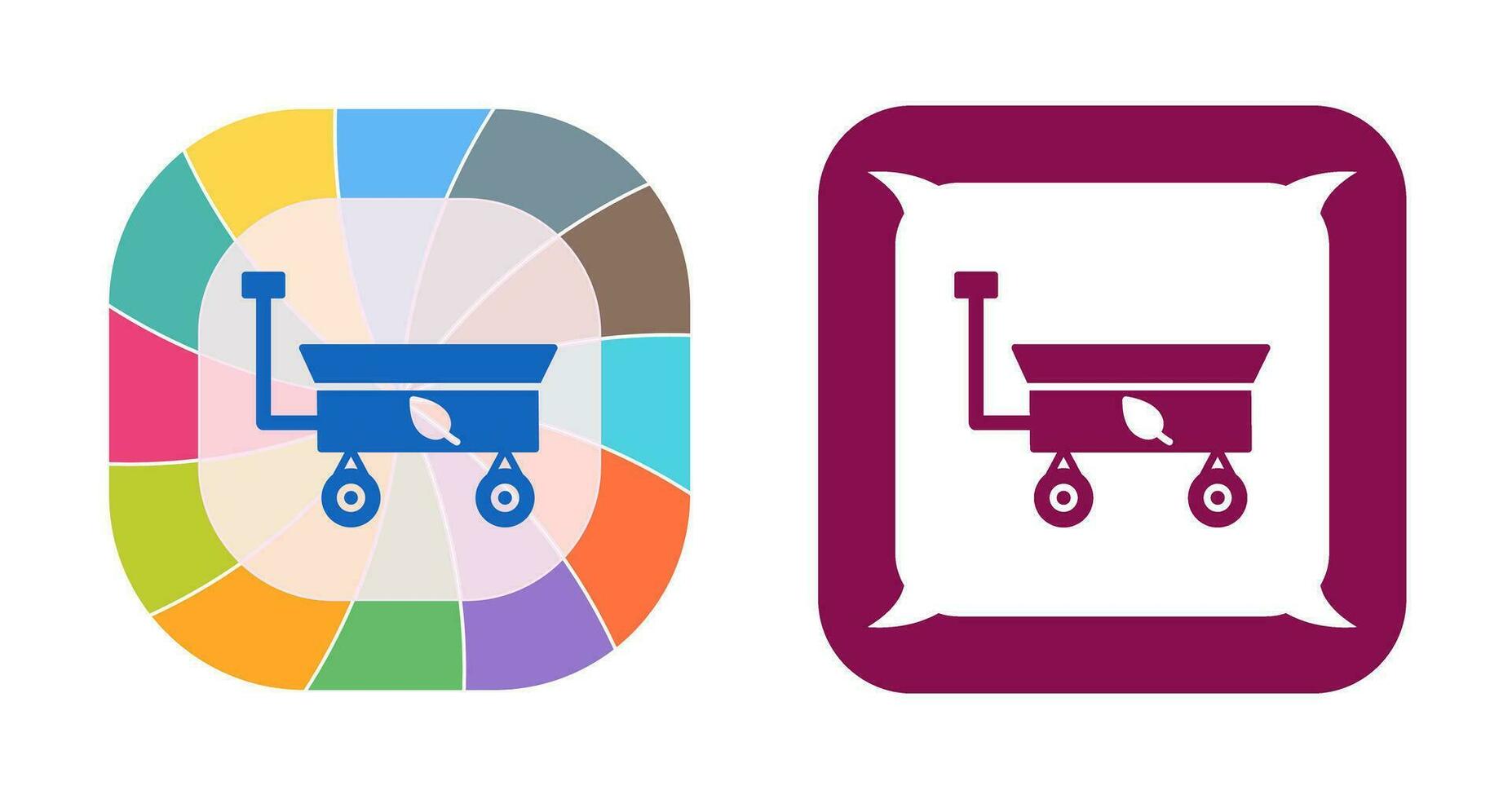 Garden Cart Vector Icon