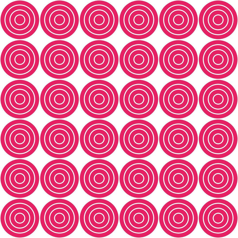 Pink circle pattern. Circle vector seamless pattern. Decorative element, wrapping paper, wall tiles, floor tiles, bathroom tiles.