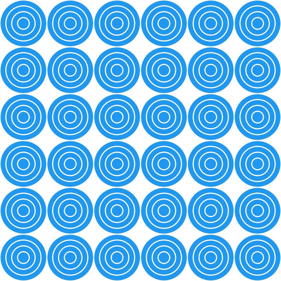 Blue circle pattern. Circle vector seamless pattern. Decorative element, wrapping paper, wall tiles, floor tiles, bathroom tiles.
