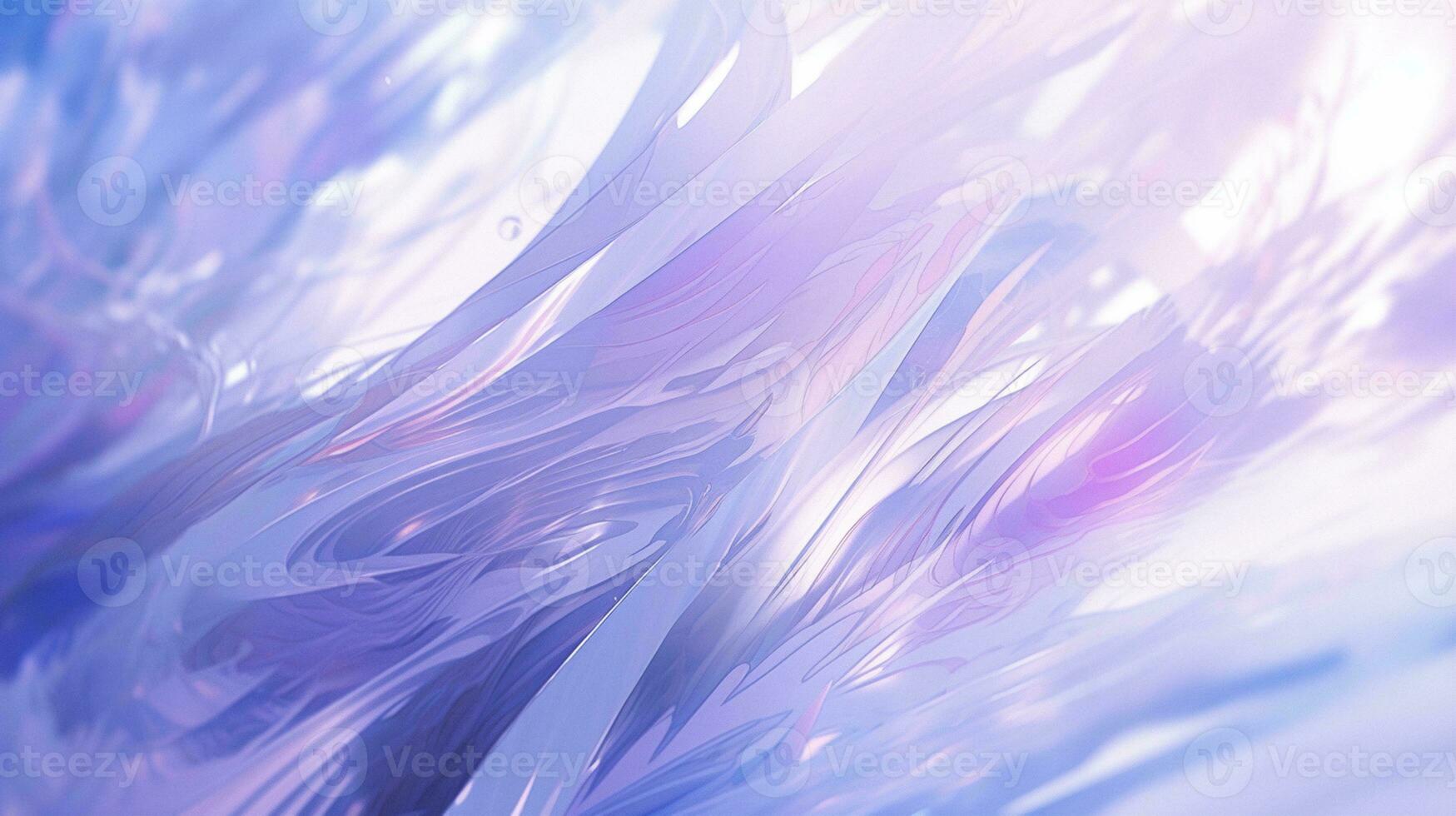 3d abstract iridescent wavy background. vibrant liquid reflection surface. neon holographic fluid distortion AI Generative photo