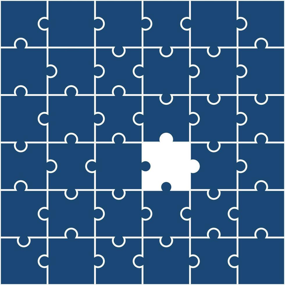 Navy blue jigsaw pattern. jigsaw line pattern. jigsaw seamless pattern. Decorative elements, clothing, paper wrapping, bathroom tiles, wall tiles, backdrop, background. vector