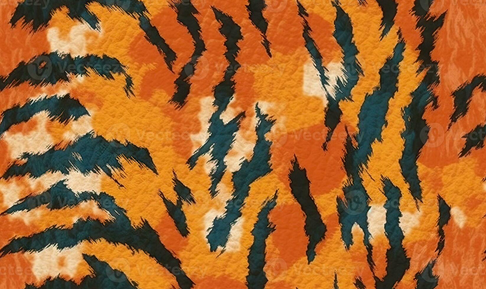 Animal skins seamless pattern. Animalistic abstract wallpaper. For fabric design. Created with generative AI tools photo