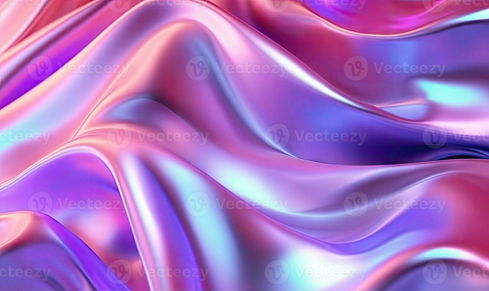 Holographic silk iridescent texture, Generative AI 22350102 Stock