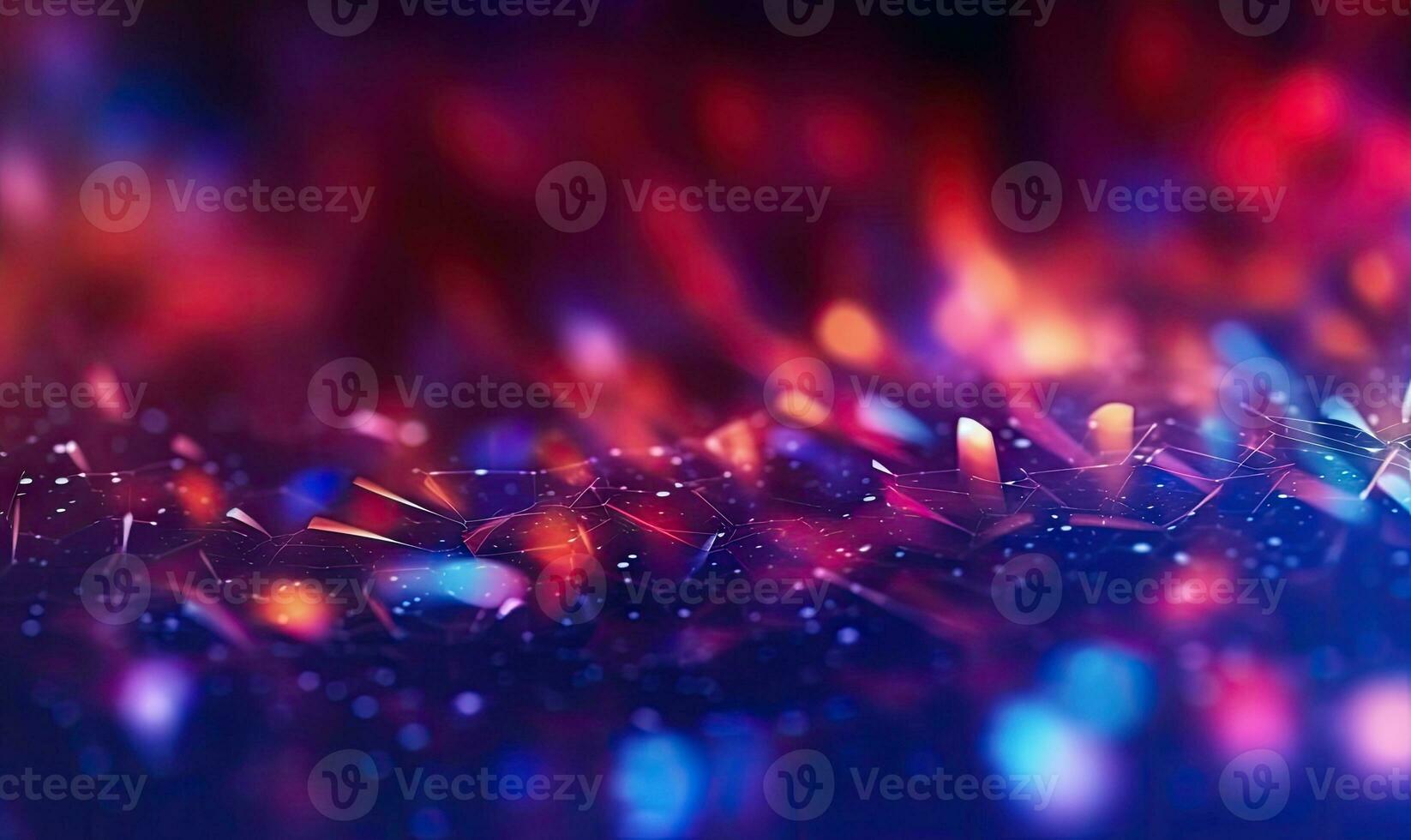 Light through space. Dark neon web background. For banner, postcard, book illustration. Created with generative AI tools photo
