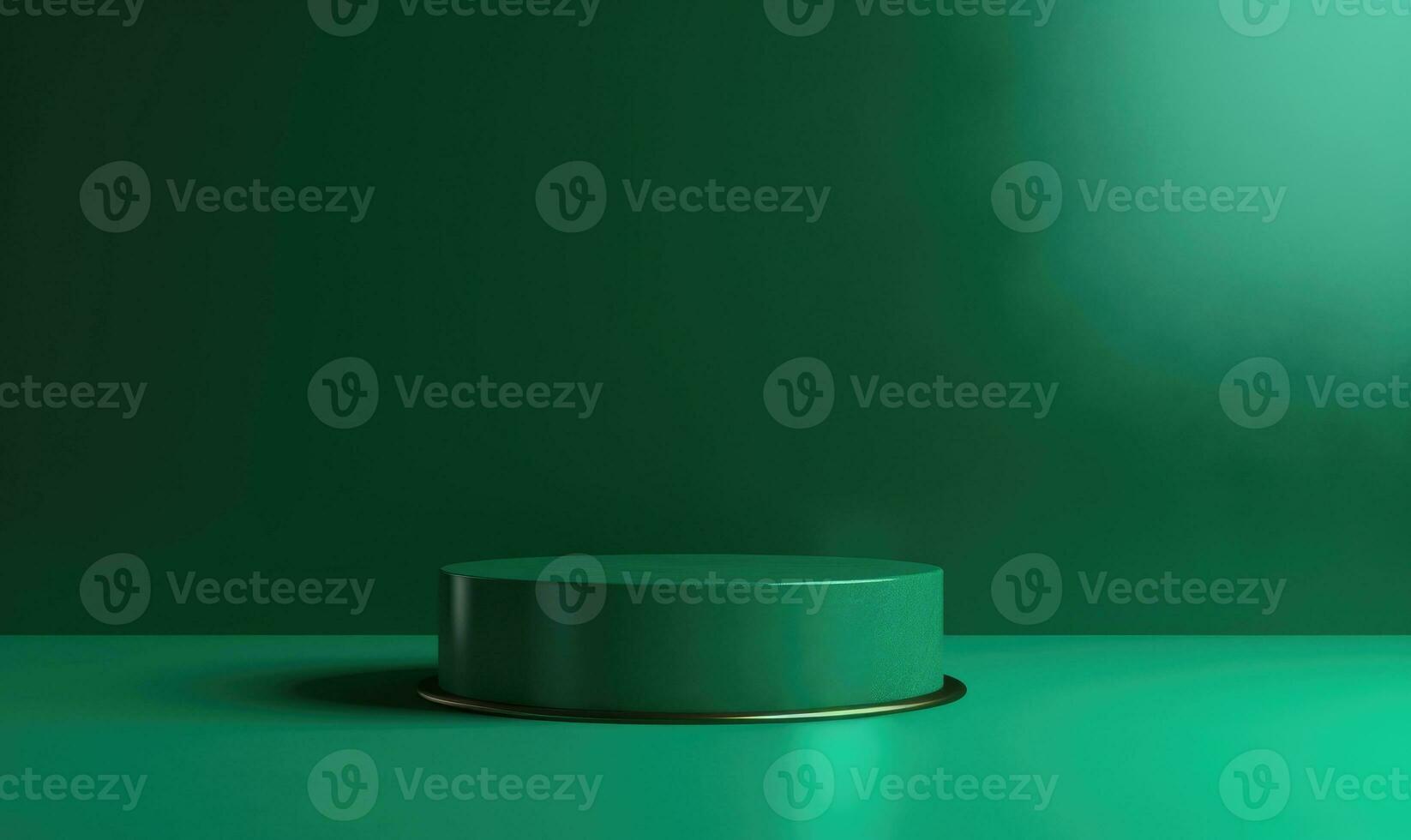 Cylinder pedestal podium display. Modern shape for products display presentation. For banner, postcard, book illustration. Created with generative AI tools photo