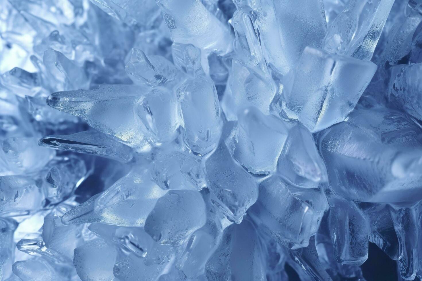 Abstract ice textures on car window in winter. Frosted Glass and Ice. A Textured Look. backgrounds and textures concept. AI Generative photo