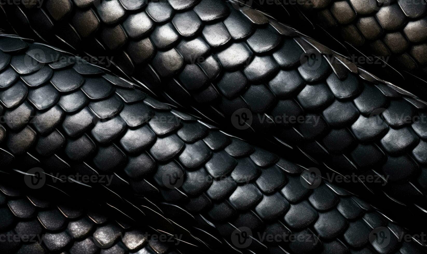 Snake skin background. Animalistic crocodile texture. For banner, postcard, book illustration. Created with generative AI tools photo