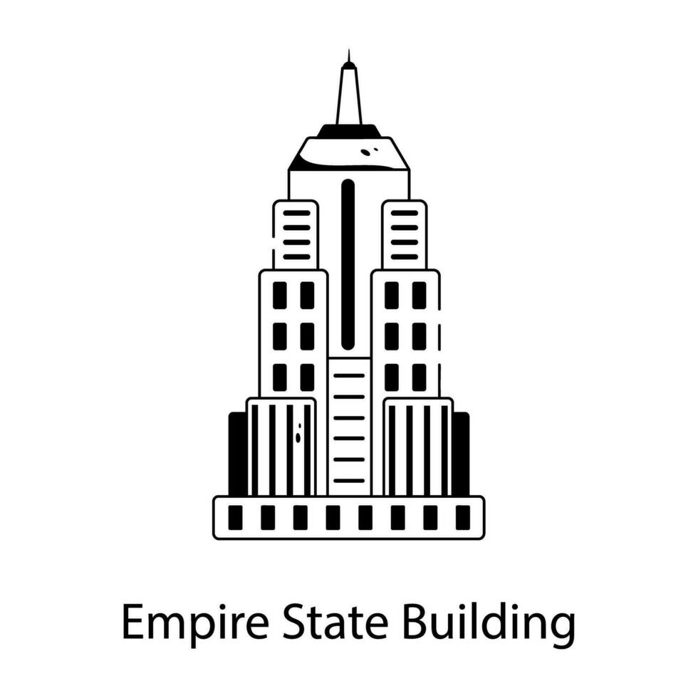 Empire State Building vector