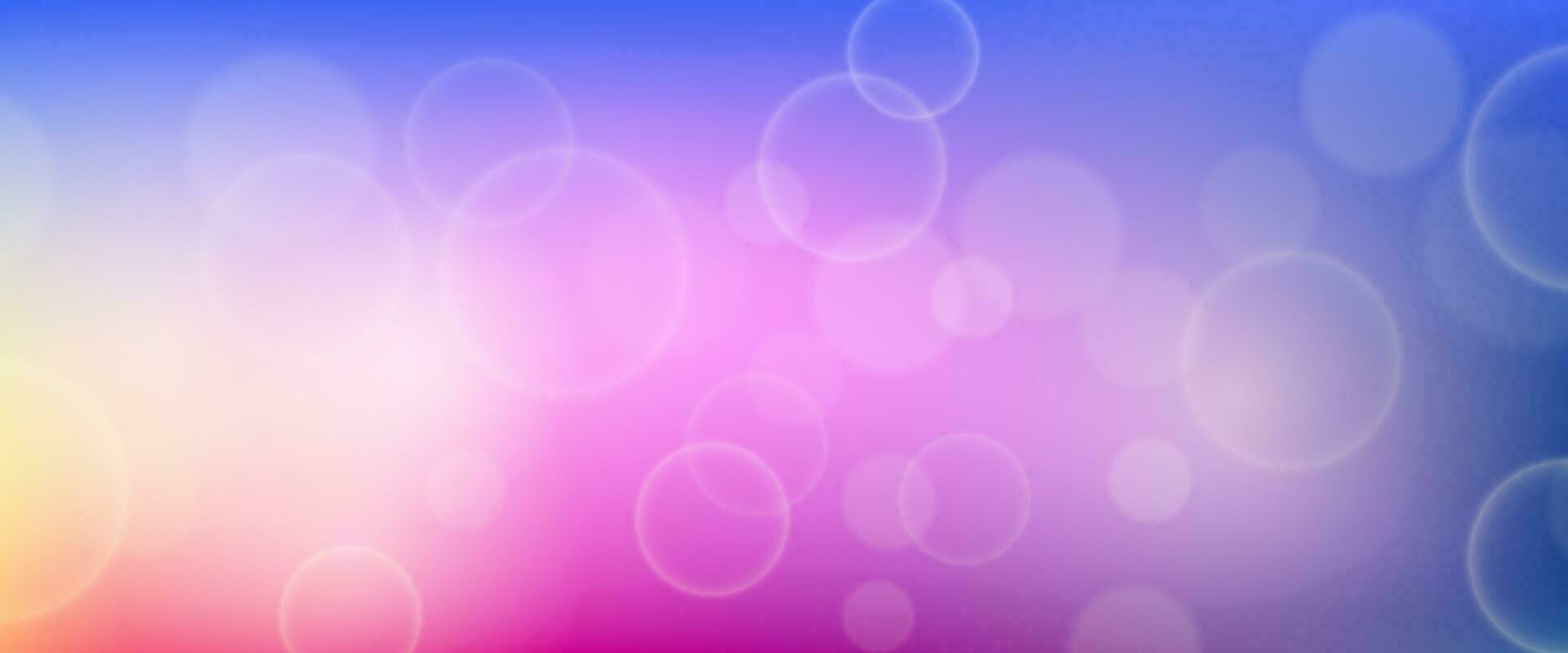 Abstract background with blur bokeh light effect vector