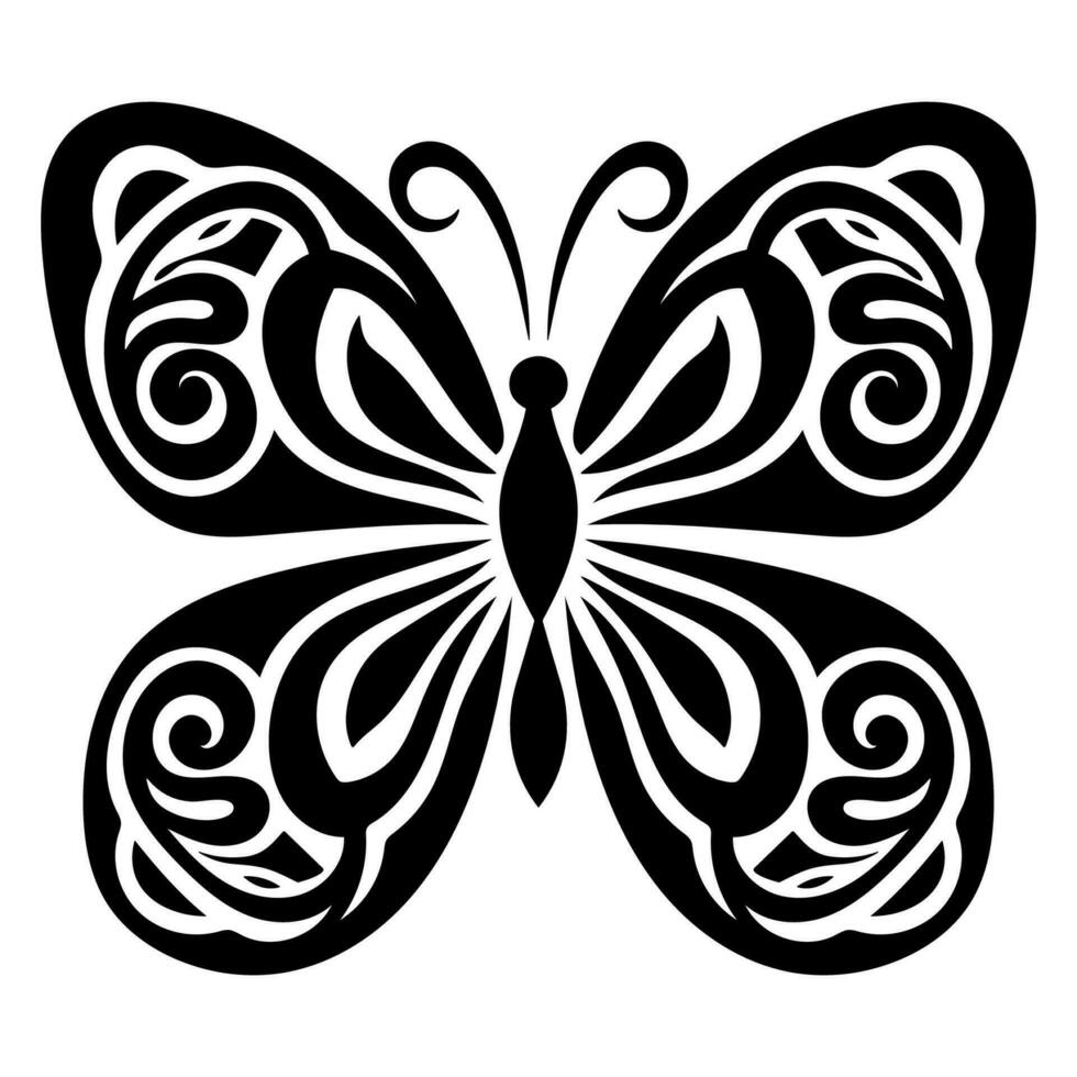 Butterfly celtic knot vector