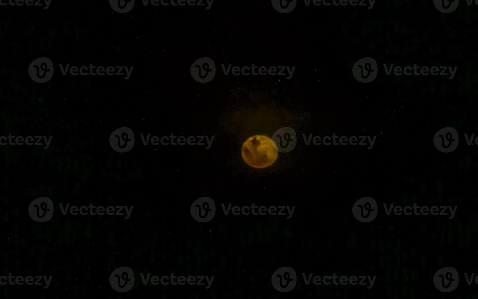 Close up of the moon full moon shining brightly Mexico. photo