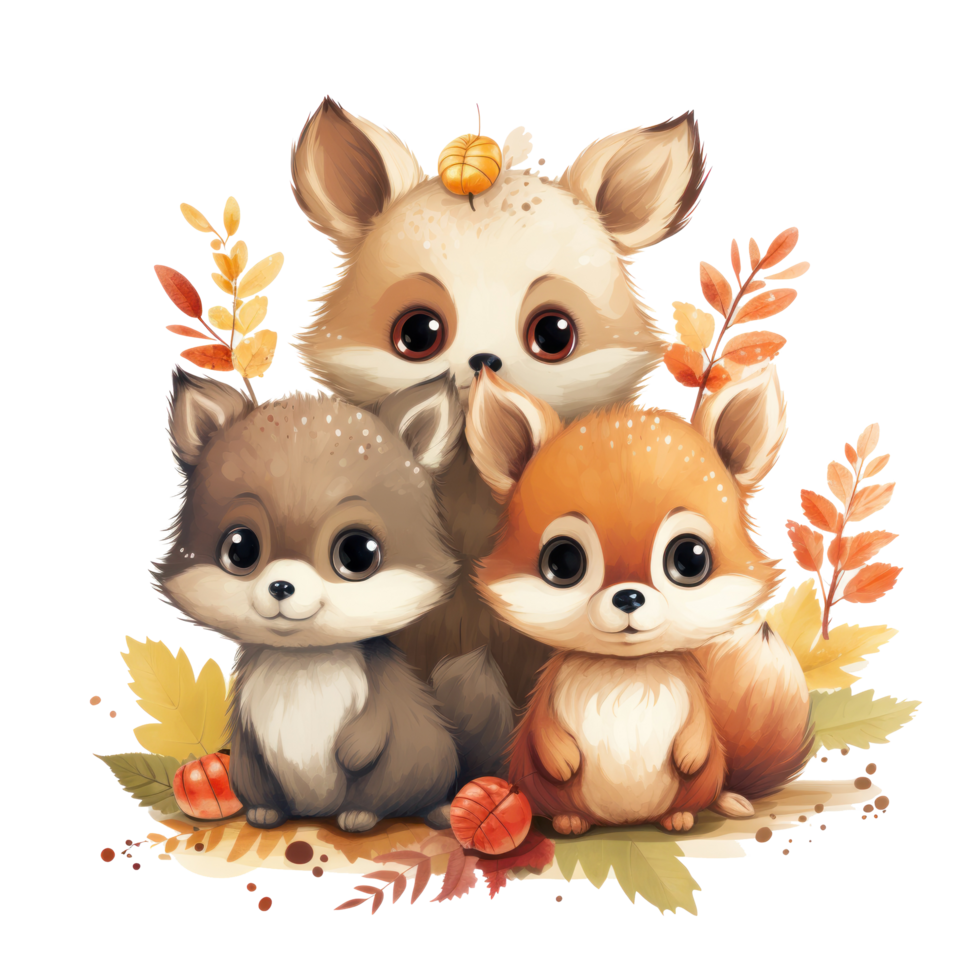 Woodland Animals Clipart Woodland Vector Woodland Png - vrogue.co