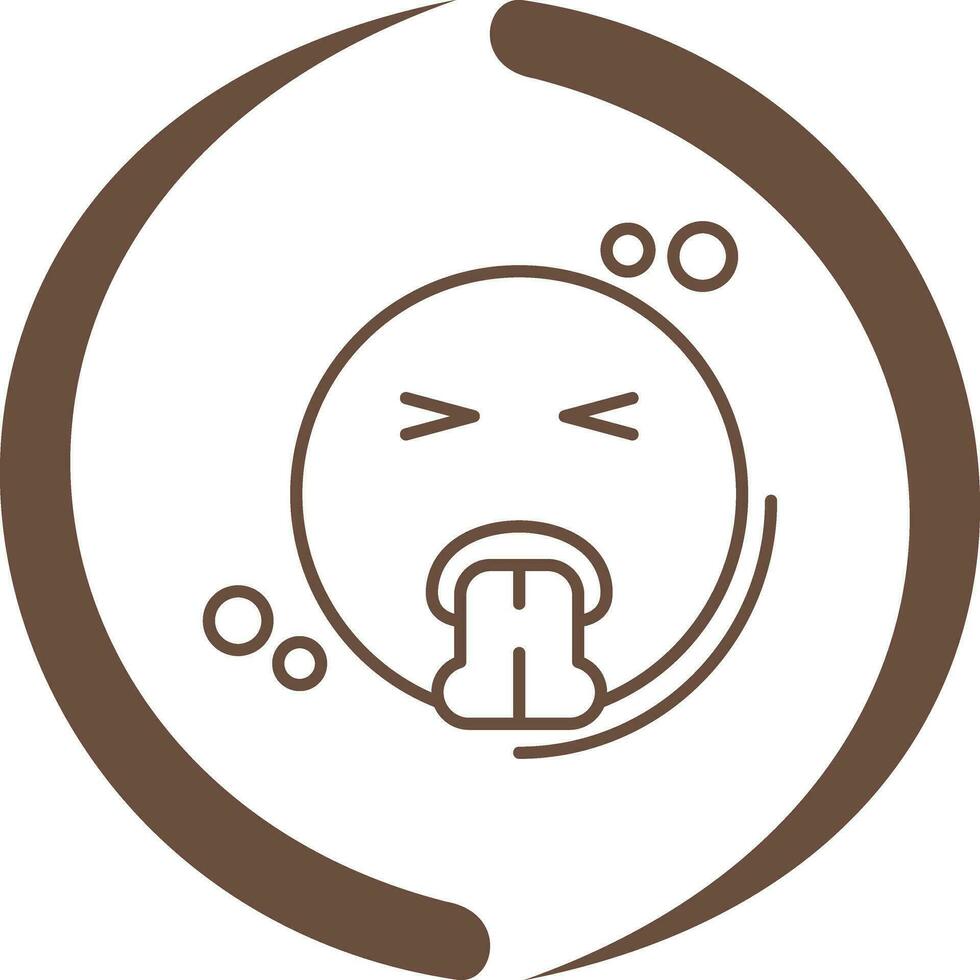 Vomit Vector Icon