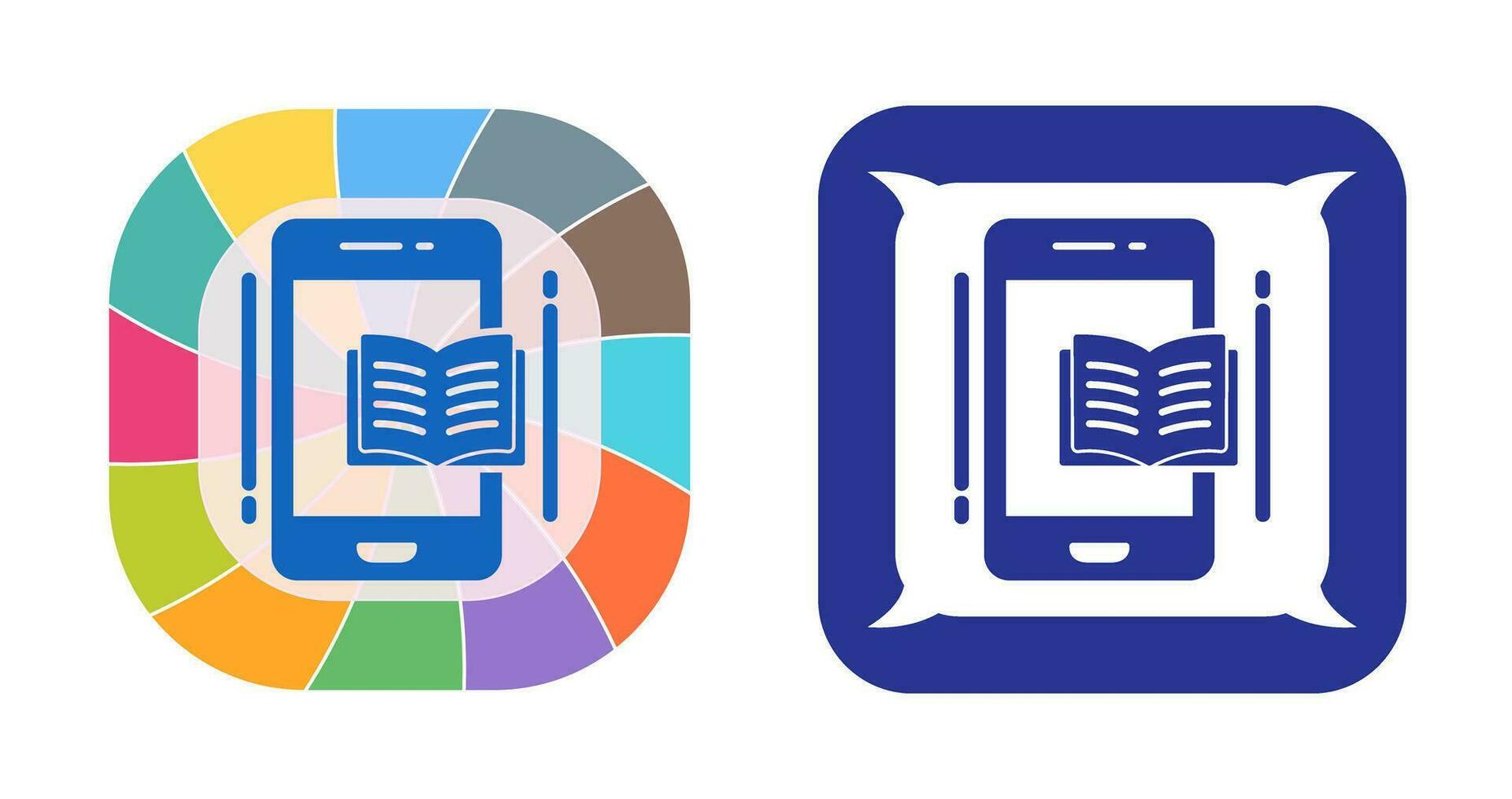 E Book Vector Icon