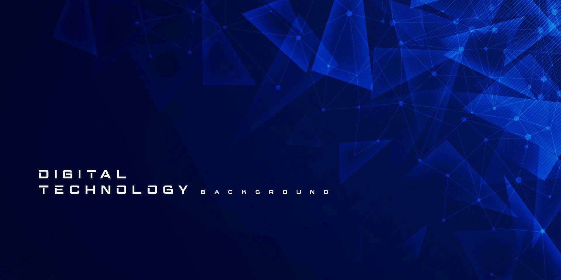 fondo azul de placa de circuito futurista de tecnología digital abstracta, diseño de tecnología de ciencia cibernética, big data de innovación futura ai, conexión de red global de Internet, vector de ilustración de alta tecnología en la nube