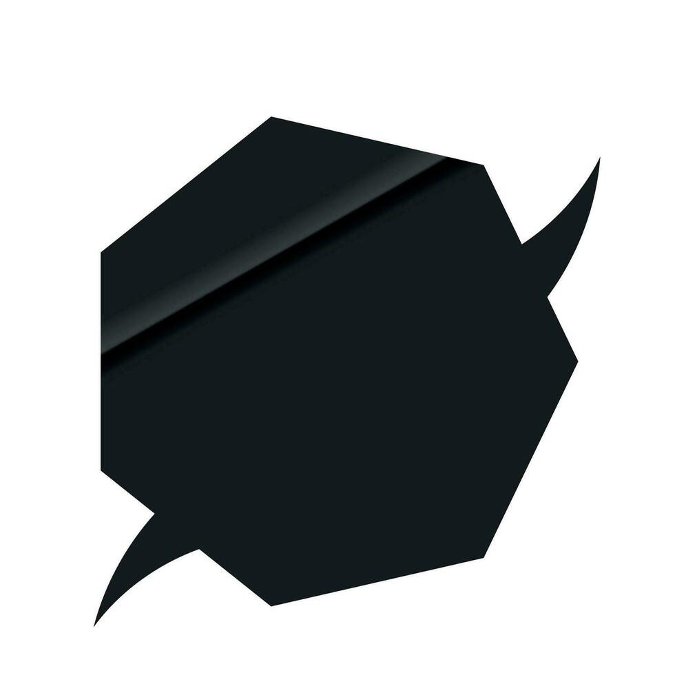 Text and speech in a black balloon for chat. Cloud icon, bubble doodle. Flat vector illustrations isolated in background.
