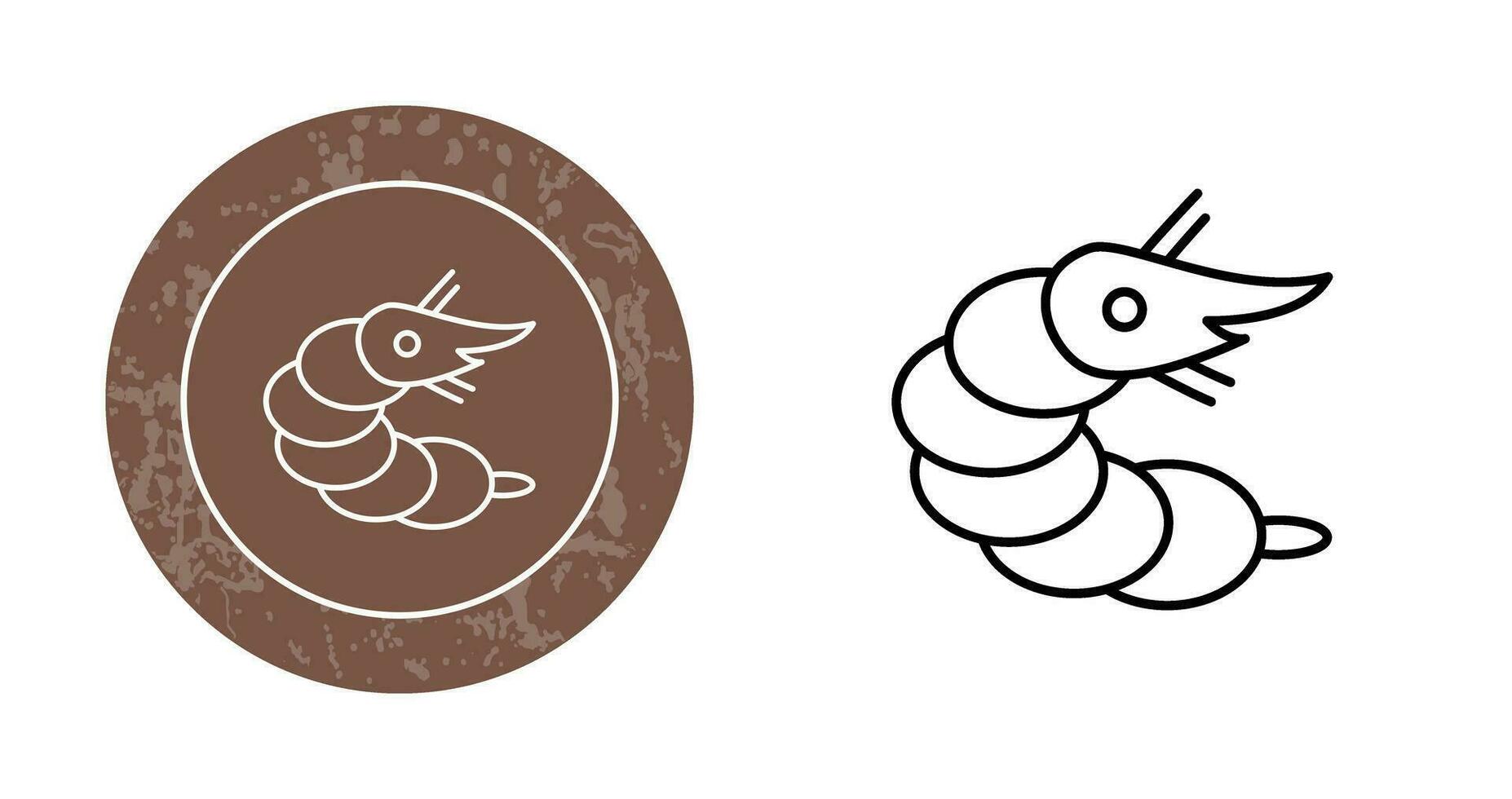 Shrimp Vector Icon