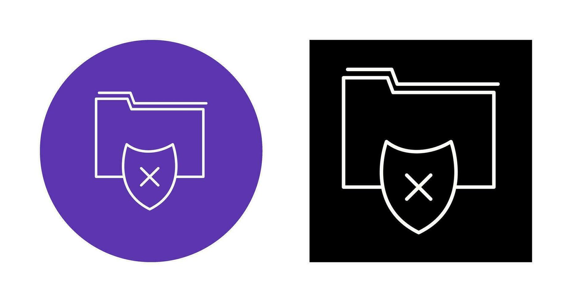 Vulnerable Folder Vector Icon