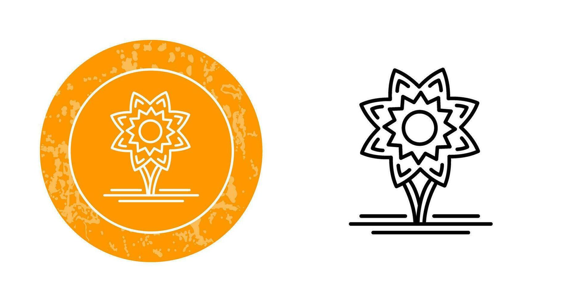 Daffodil Vector Icon