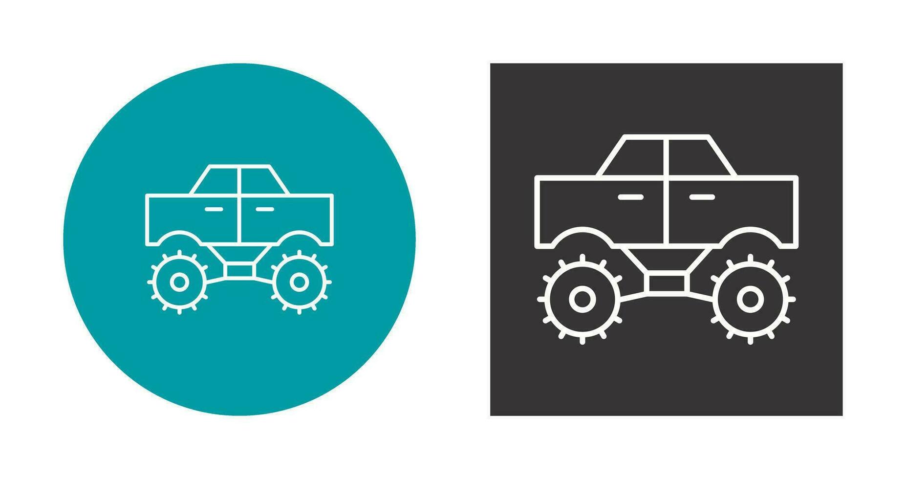 Monster Truck Vector Icon