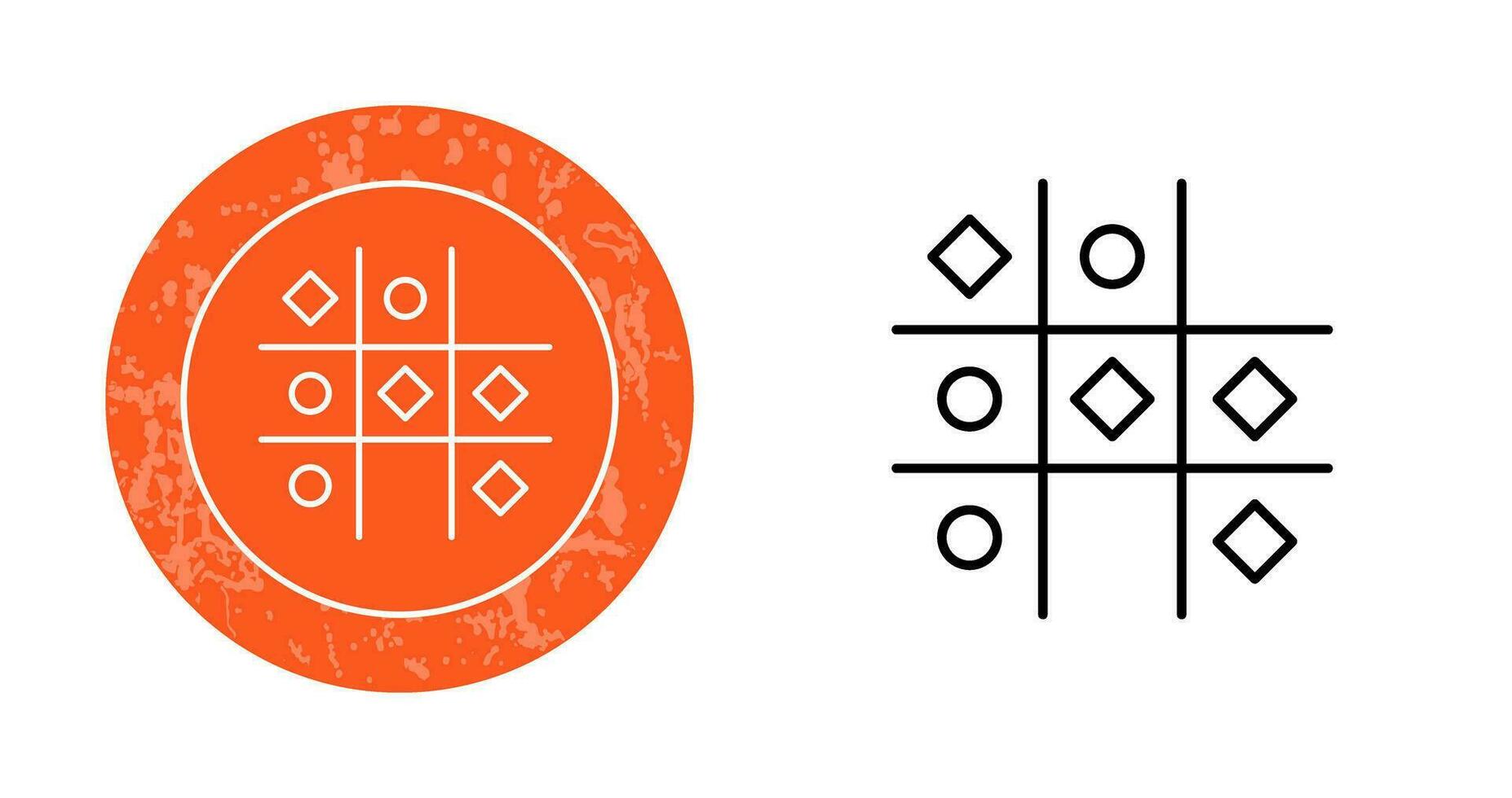 Tic Tac Toe Vector Icon