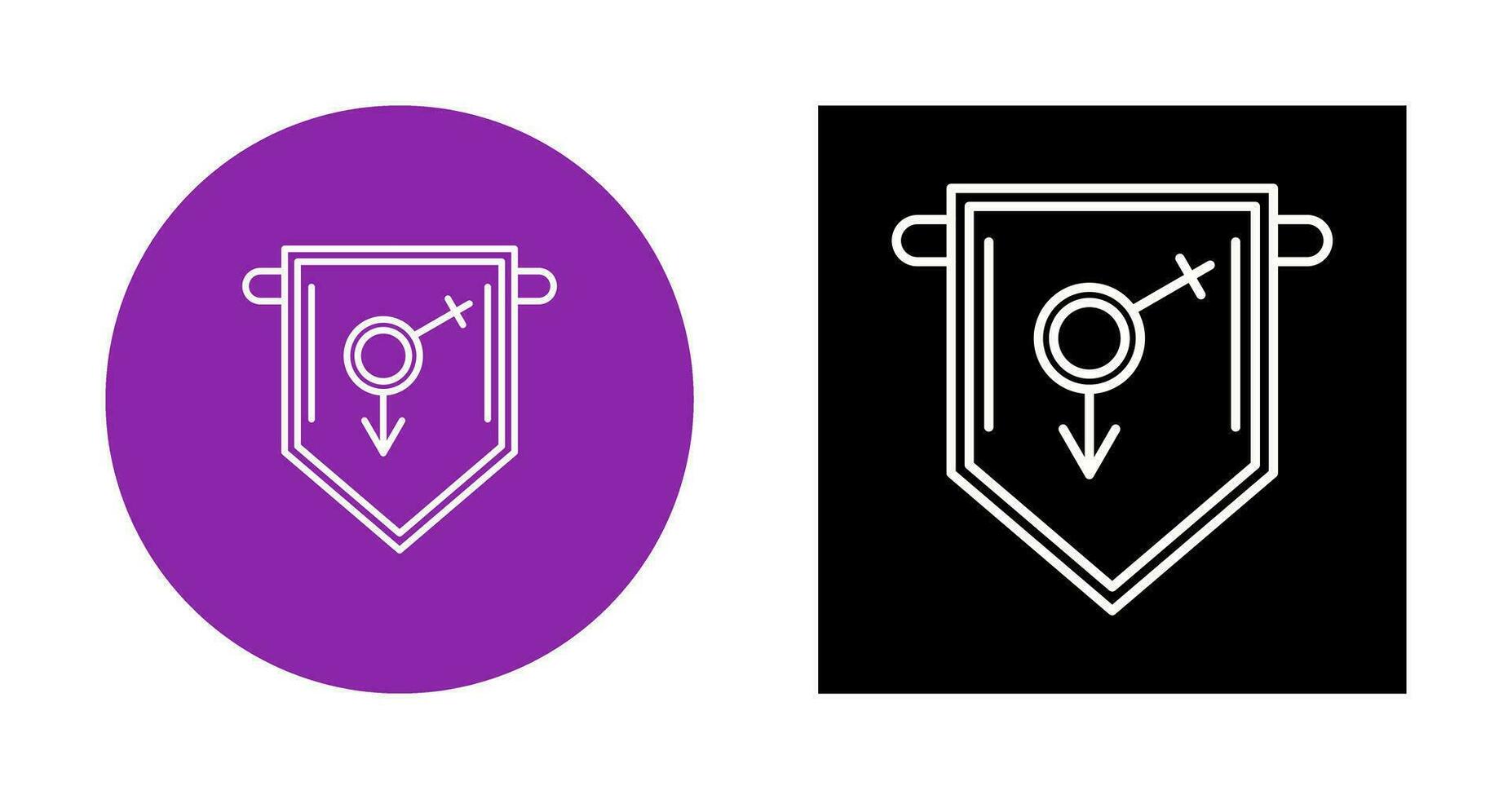 College Fraternity Vector Icon