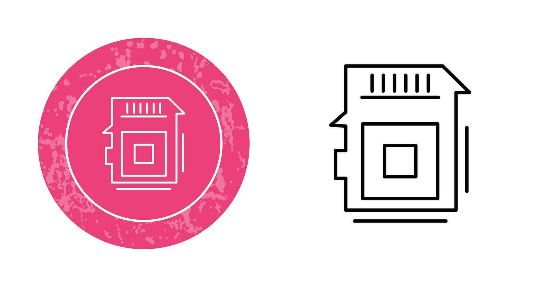 Sd Card Vector Icon