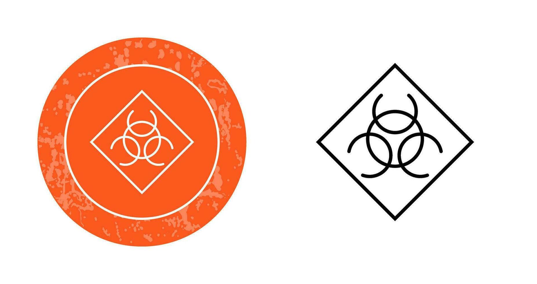 Biological Hazard Vector Icon