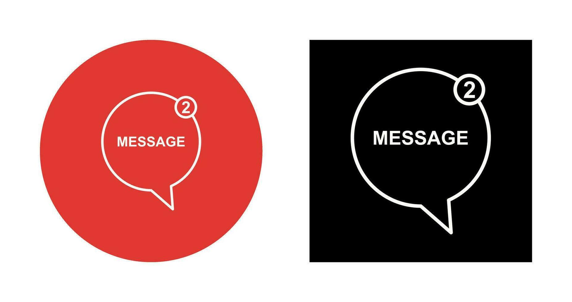 Message Bubbles Vector Icon