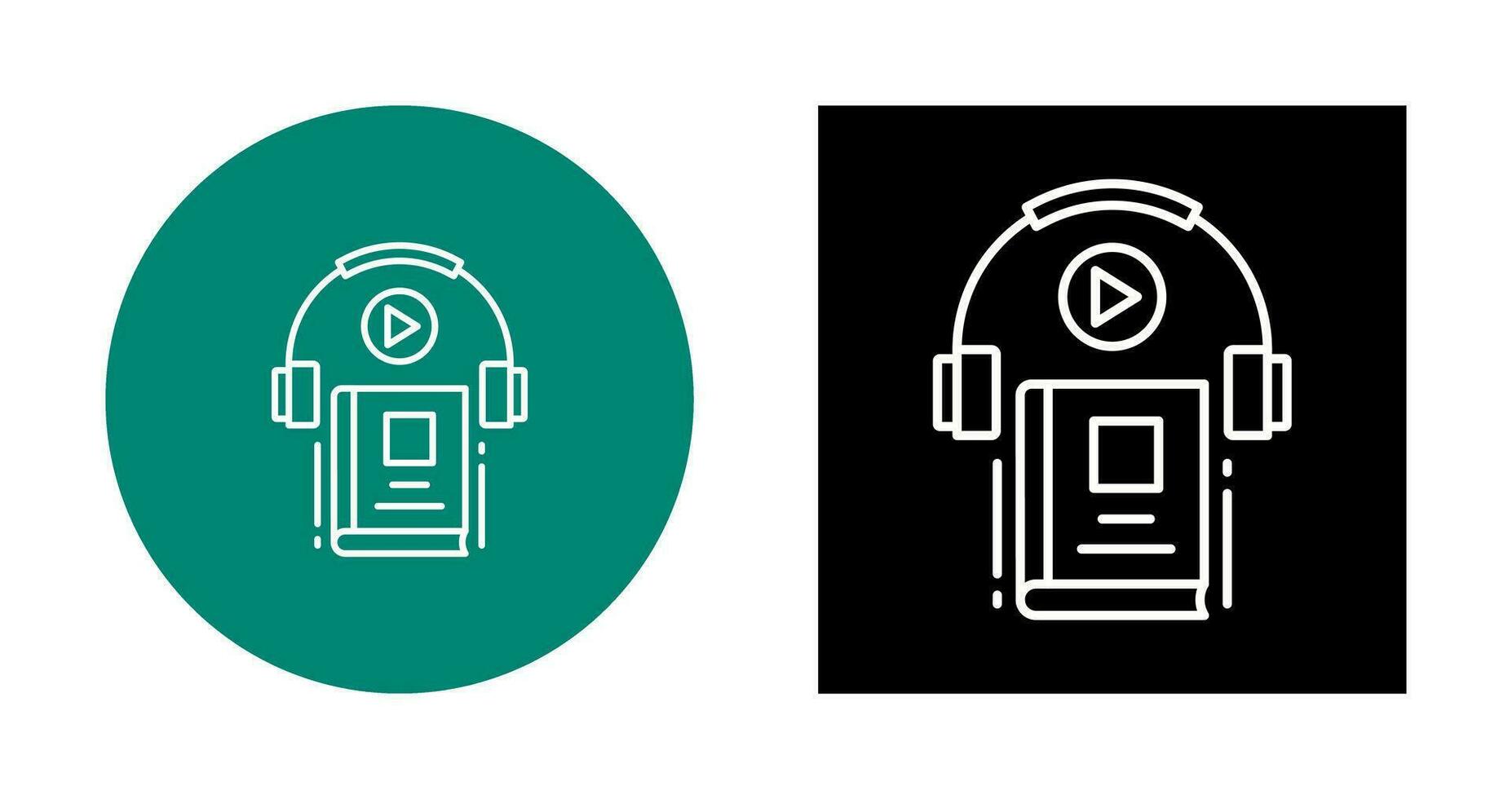 Audio Book Vector Icon