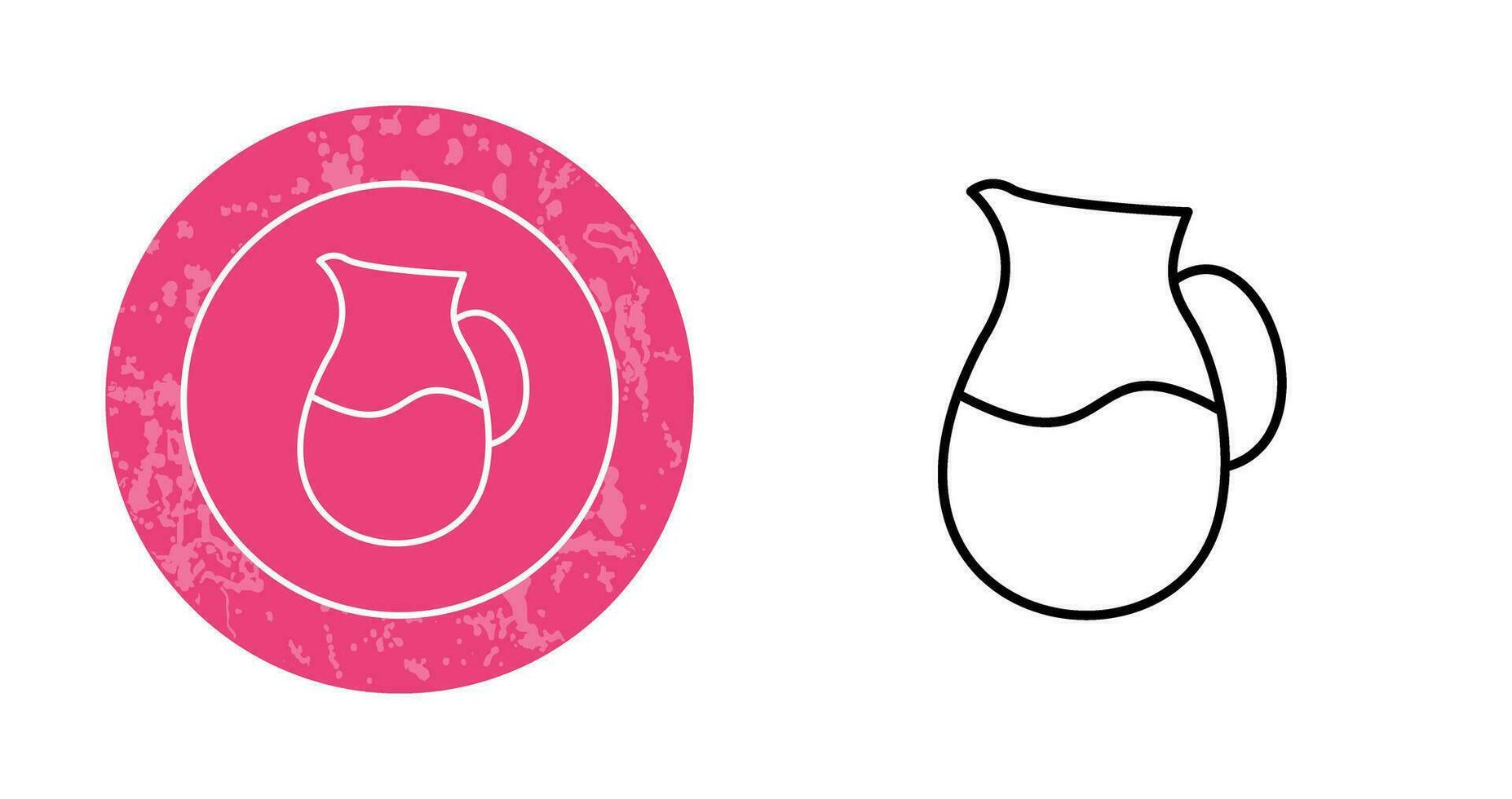 Milk Jug Vector Icon