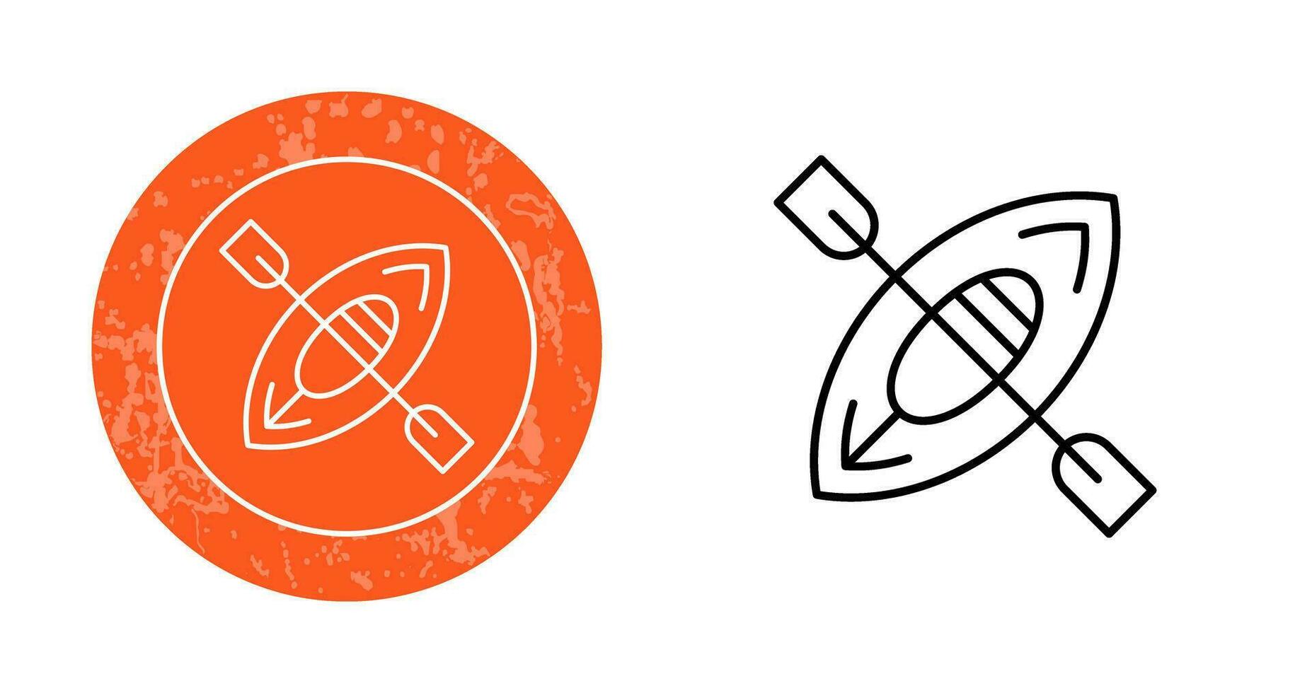 Kayak Vector Icon