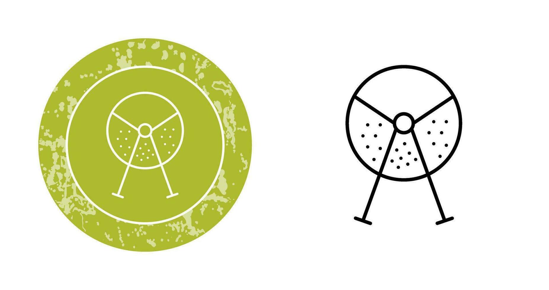 Lottery Machine Vector Icon