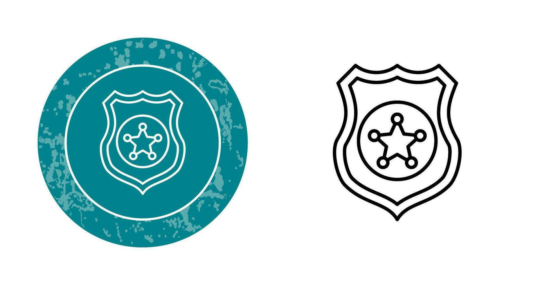 Police shield Vector Icon