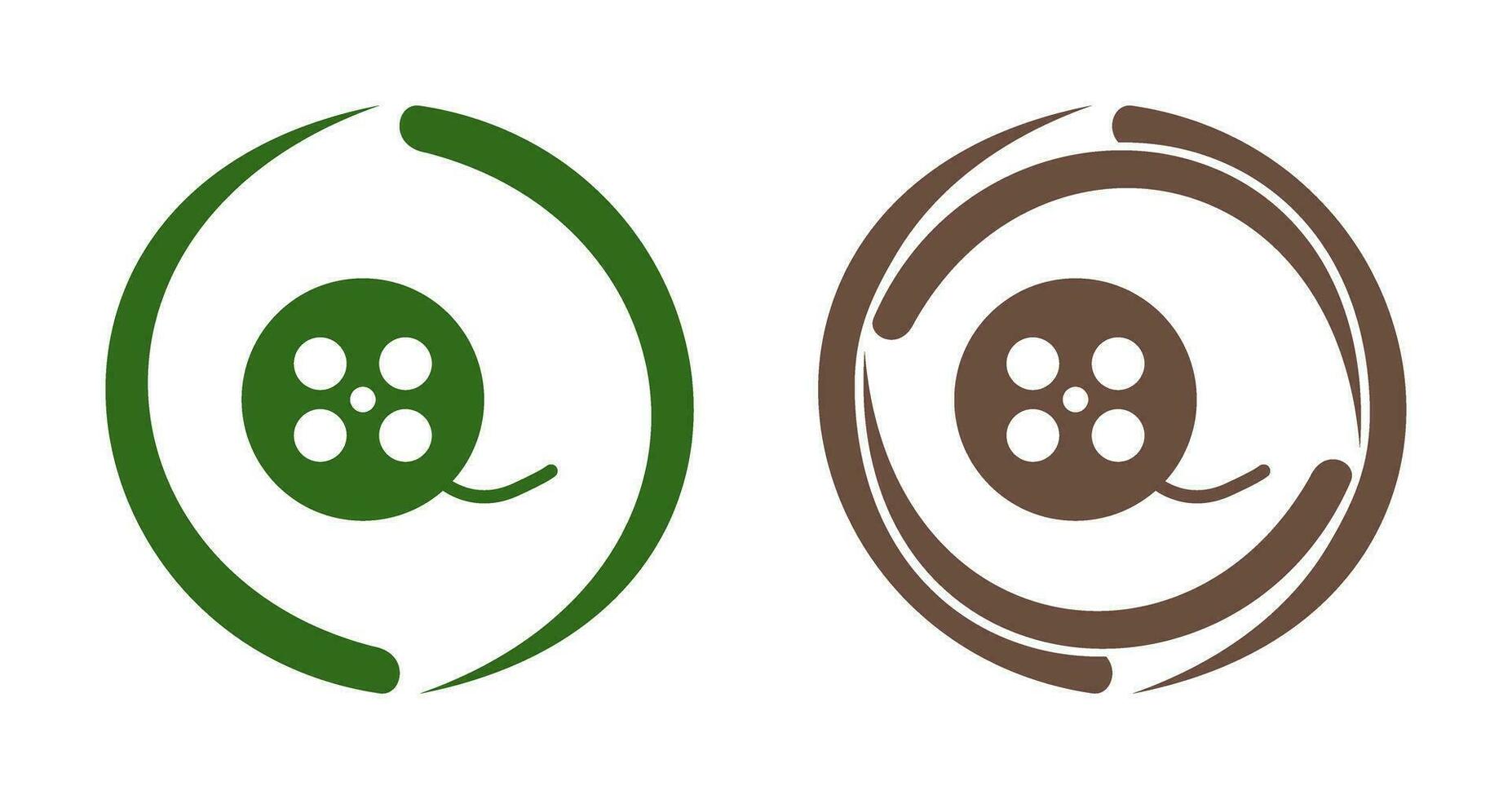 Reel Vector Icon