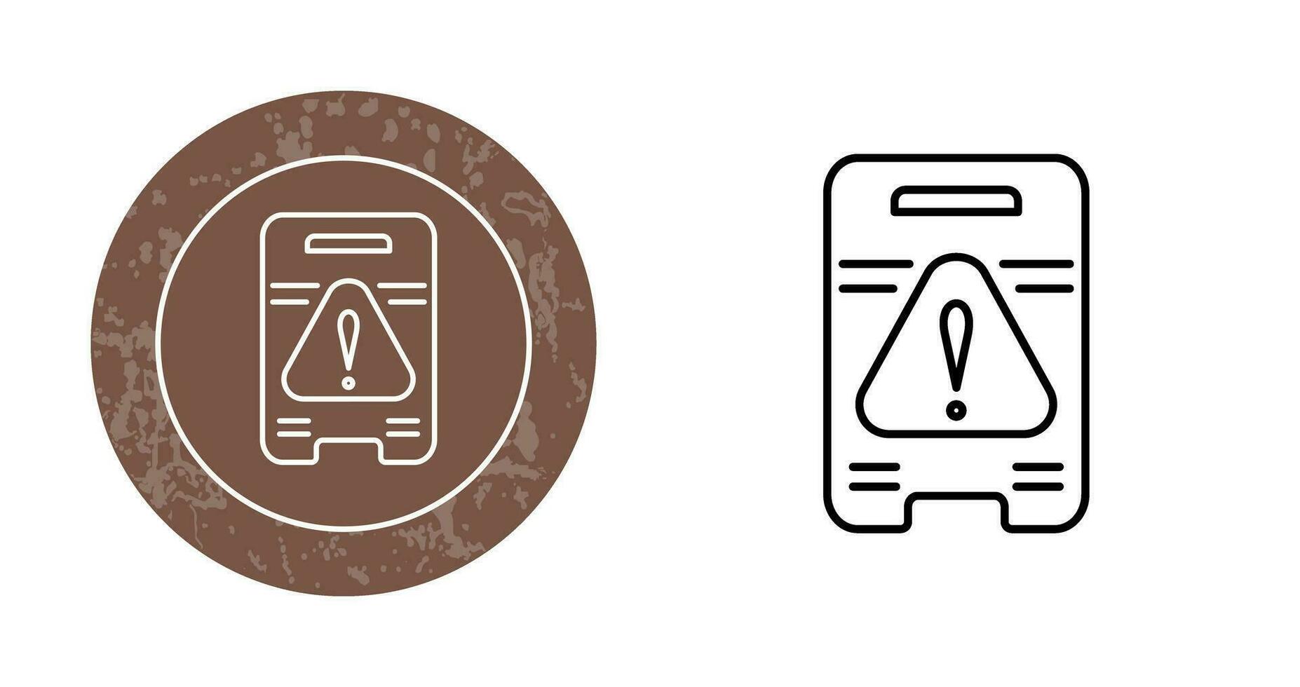 Caution Sign Vector Icon